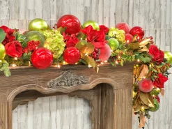 American Holiday Deluxe Garland 7.5-ft