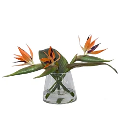 Bird of Paradise in Vase 11"