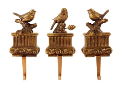 Bird Stocking Holder 10"H (Set Of 3)