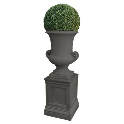 Boxwood Ball in Handle Urn 59"