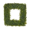 Boxwood Square Wreath 24''