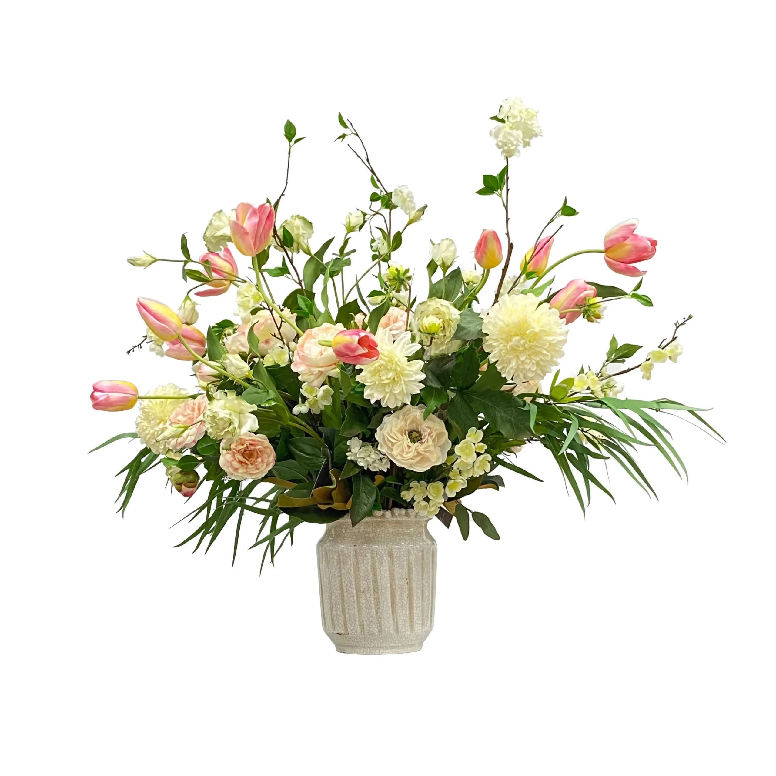 Cafe au Lait Combo in Textured Planter 37"
