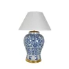 CLASSIC PORCELAIN VASE LAMP 35"