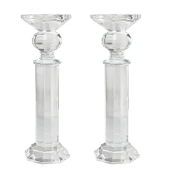 Crystal Candleholders 13" (Set of 2)