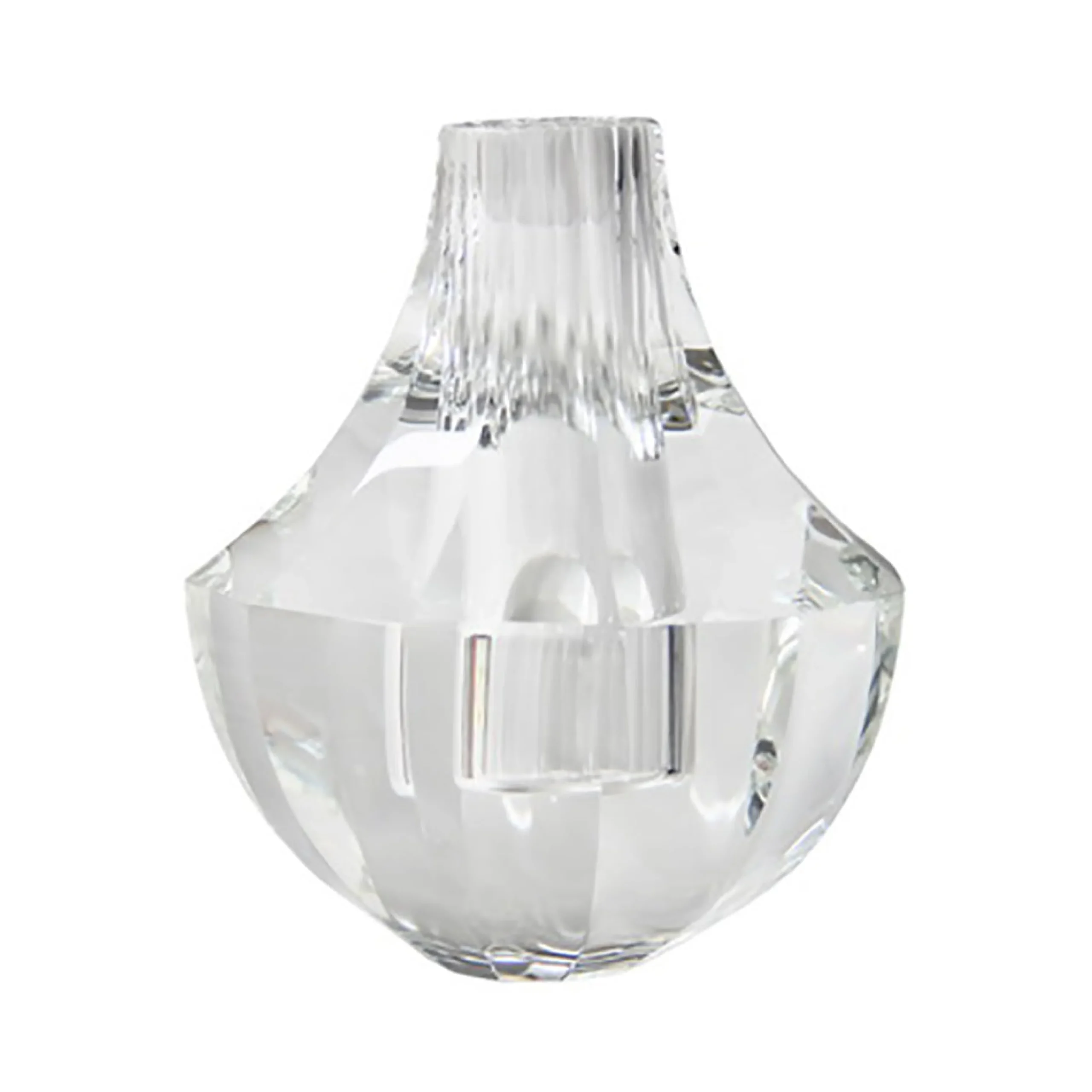 CRYSTAL VASE 6"