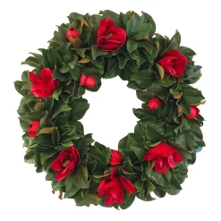 Deluxe Magnolia Mix Wreath 36"