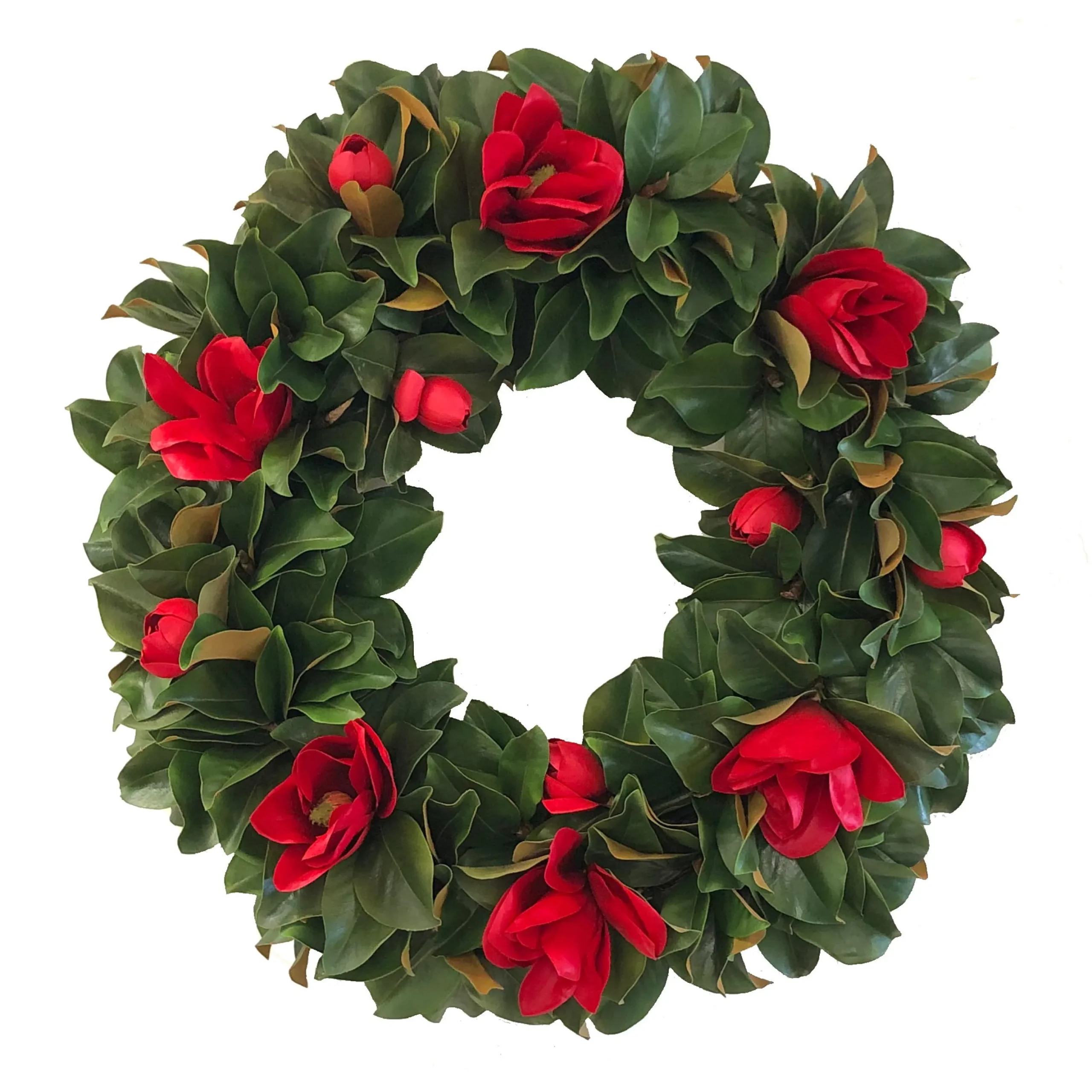 Deluxe Magnolia Mix Wreath 36"