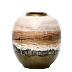 Earth-tone Pot 12"