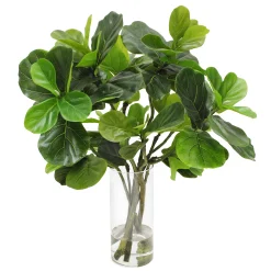 FIDDLE LEAF IN ROUND VASE 36"