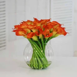 GLASS CALLA LILY 14.5"