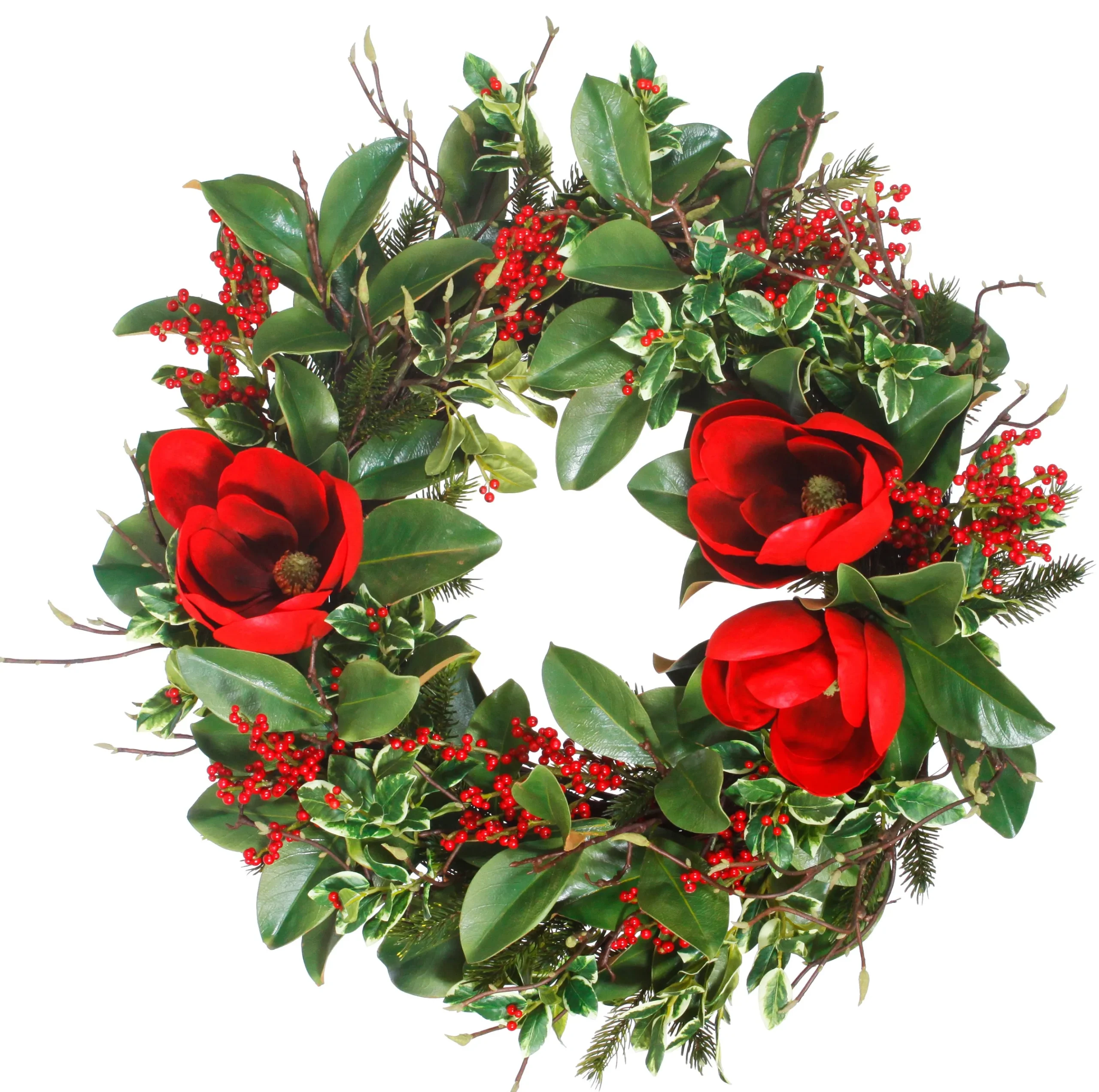 Grandiflora Magnolia Wreath 32"