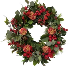 Holiday Deluxe Wreath 24"