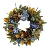 Holiday Hydrangea Wreath 25"