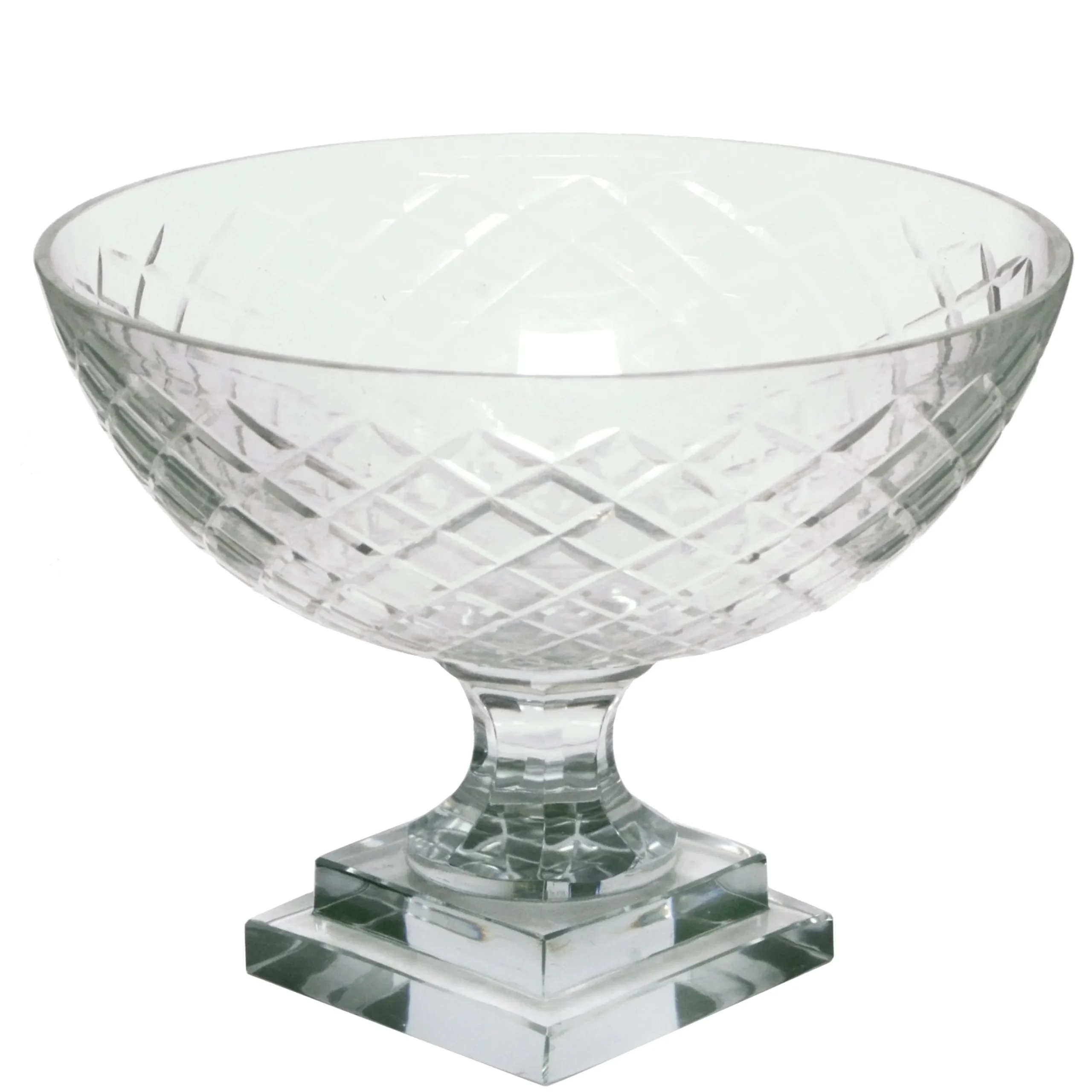 Honey Diamond Vase 8''