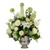 Hydrangea Allium in Vase 40"