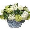 Hydrangea in Oval Planter 25"