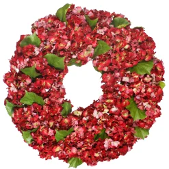 HYDRANGEA WREATH 24"