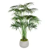KENTIA PALM IN STONECAST PLANTER 7'