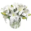 Lily Casablanca in Diamond Cut Vase 17"