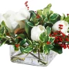 Magnolia Berry Centerpiece 15"
