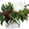 Magnolia Berry Centerpiece 23"