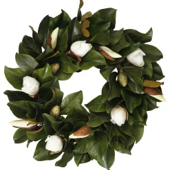 Magnolia Bud Wreath 24"