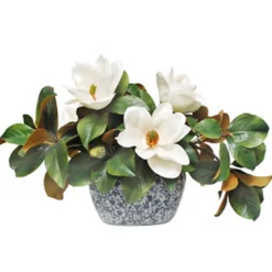 MAGNOLIA CENTERPIECE (WHD138-WH)
