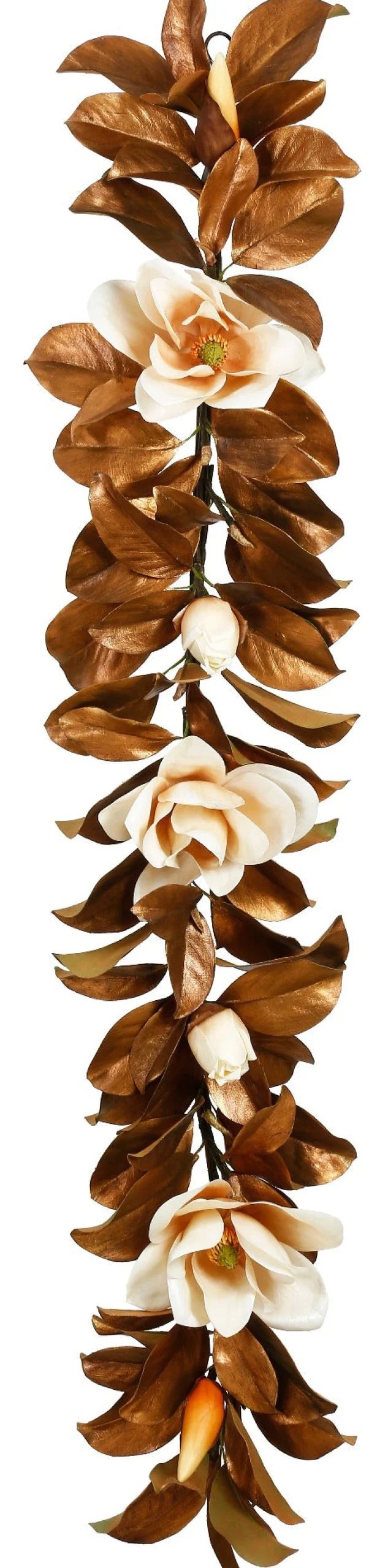 Magnolia Gold Leaf Garland 5-ft