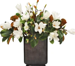 MAGNOLIA IN FOOTED PROFILE VASE 37"