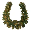 Magnolia Leaf Garland 9-ft