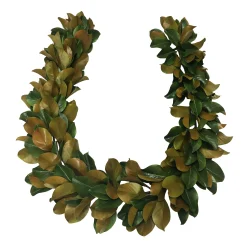 Magnolia Leaf Garland 9-ft