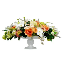 Mix Floral in Compotier 20"H