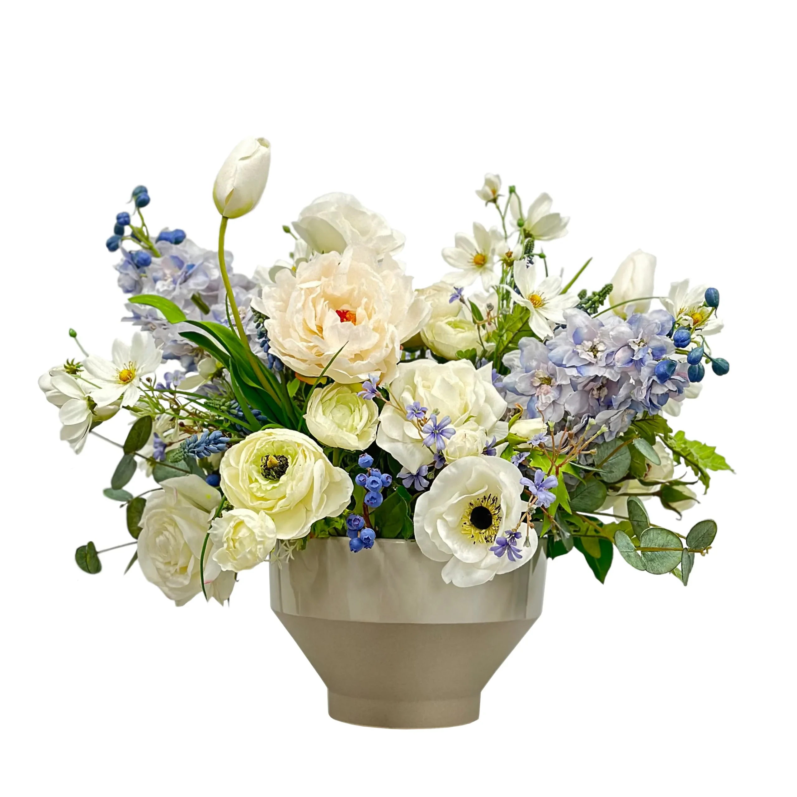 Mix Floral in Tapered Bottom