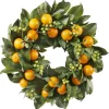 Orange Citrus Wreath 24"