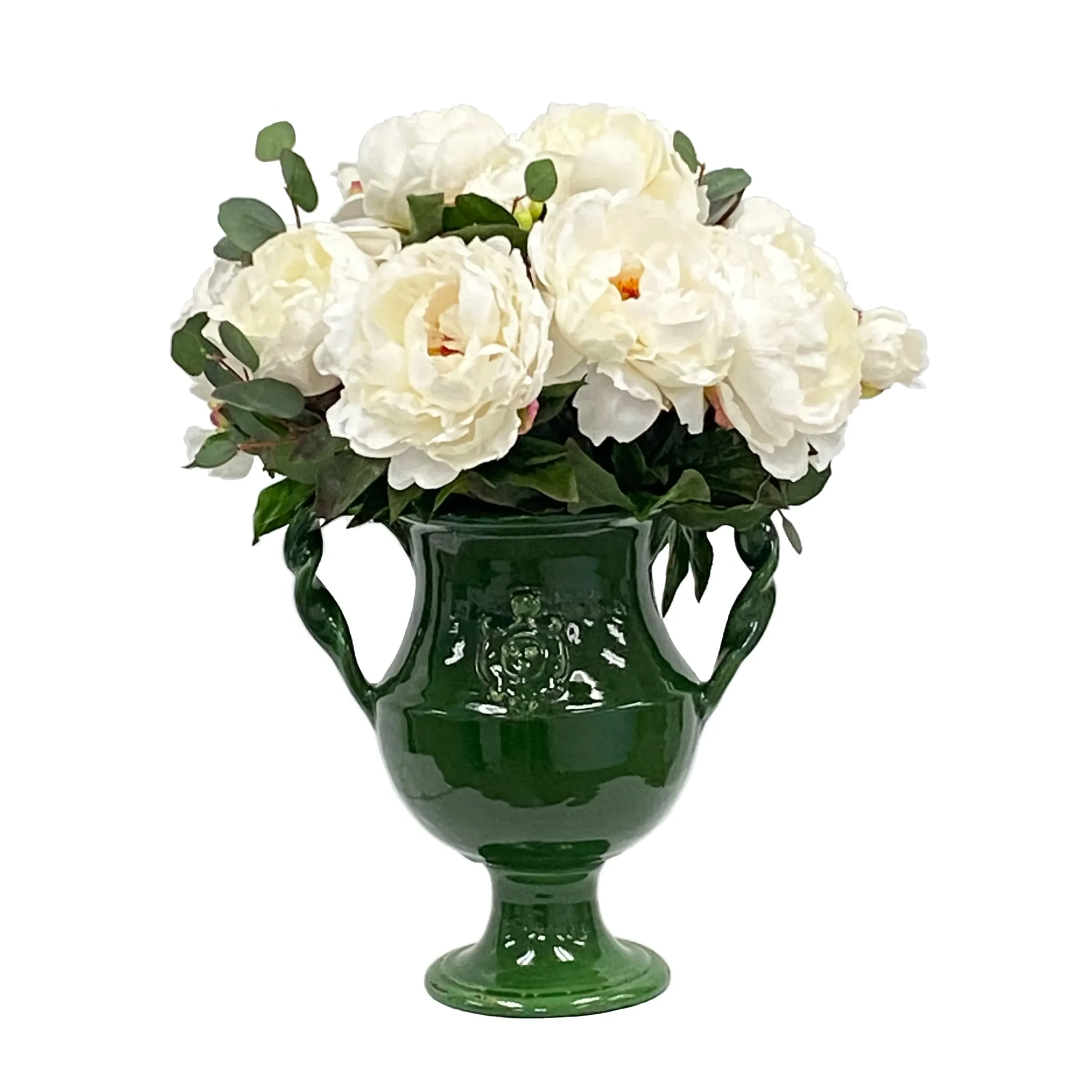 Peony in Rutherford Urn 20"