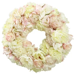 Peony Wreath 24"