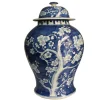 PLUM BLOSSOM GINGER JAR 18"