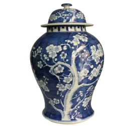 PLUM BLOSSOM GINGER JAR 18"