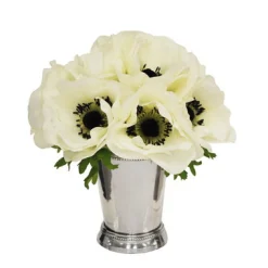 Poppy Anemone Julep in Cup 9"