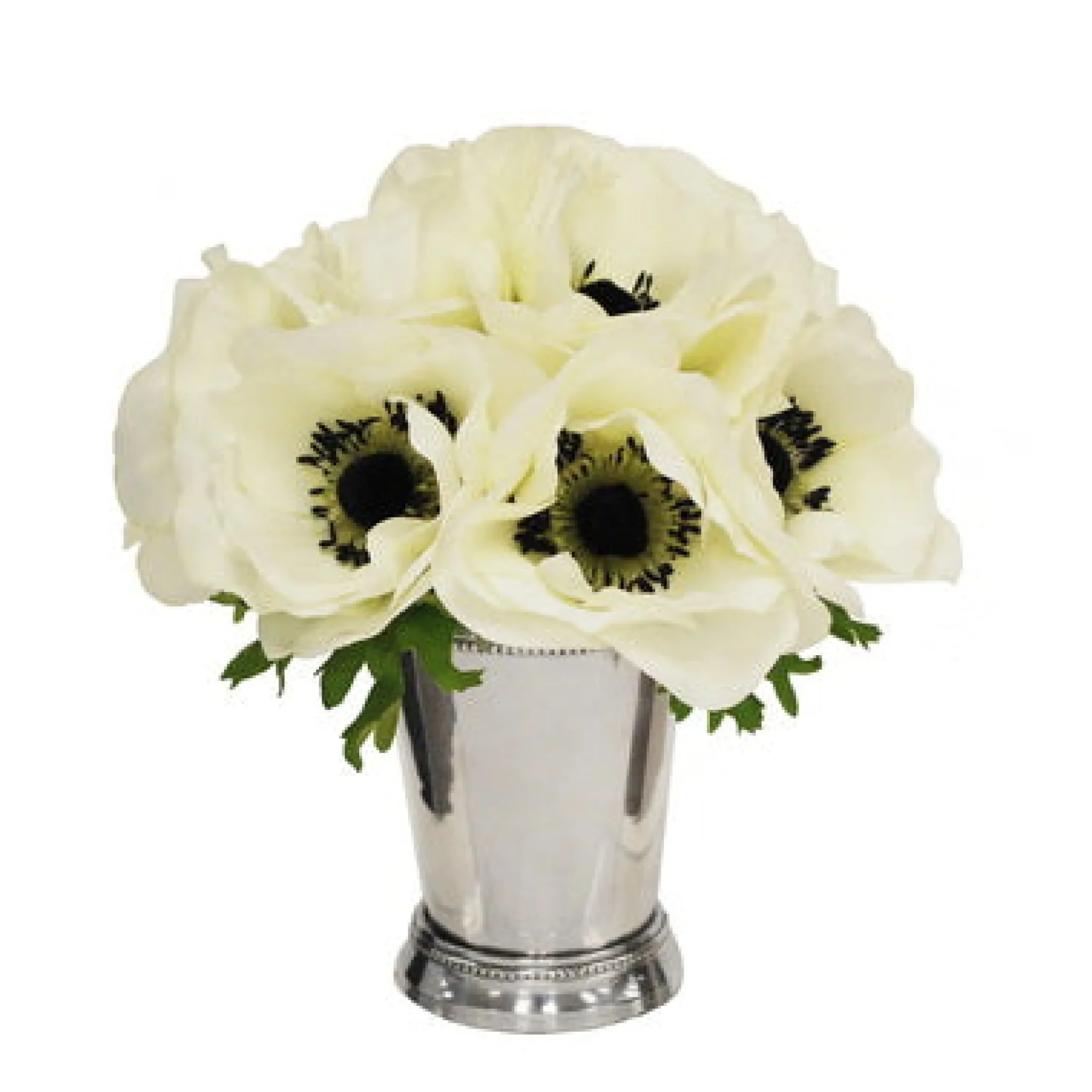Poppy Anemone Julep in Cup 9"