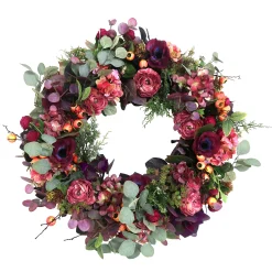 Ranunculus Hydrangea Wreath 30"