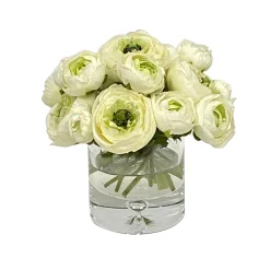 Ranunculus in Vase 9"