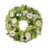 ROSE HYDRANGEA WREATH 24"