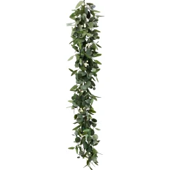 Seeded Round Eucalyptus Garland 5-ft
