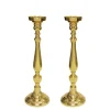 STRIPE CANDLE HOLDER 17" (Set of 2)