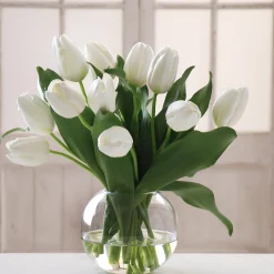 TULIP BUBBLE BOWL (WHD049-WH)