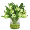Tulip in Cylinder Vase 15"