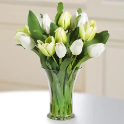 Tulip in Glass 16"