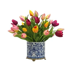 Tulip Mix in Pot 22-inches tall