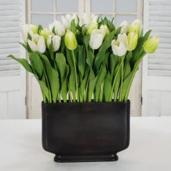 Tulip Mix in Profile Vase 24"